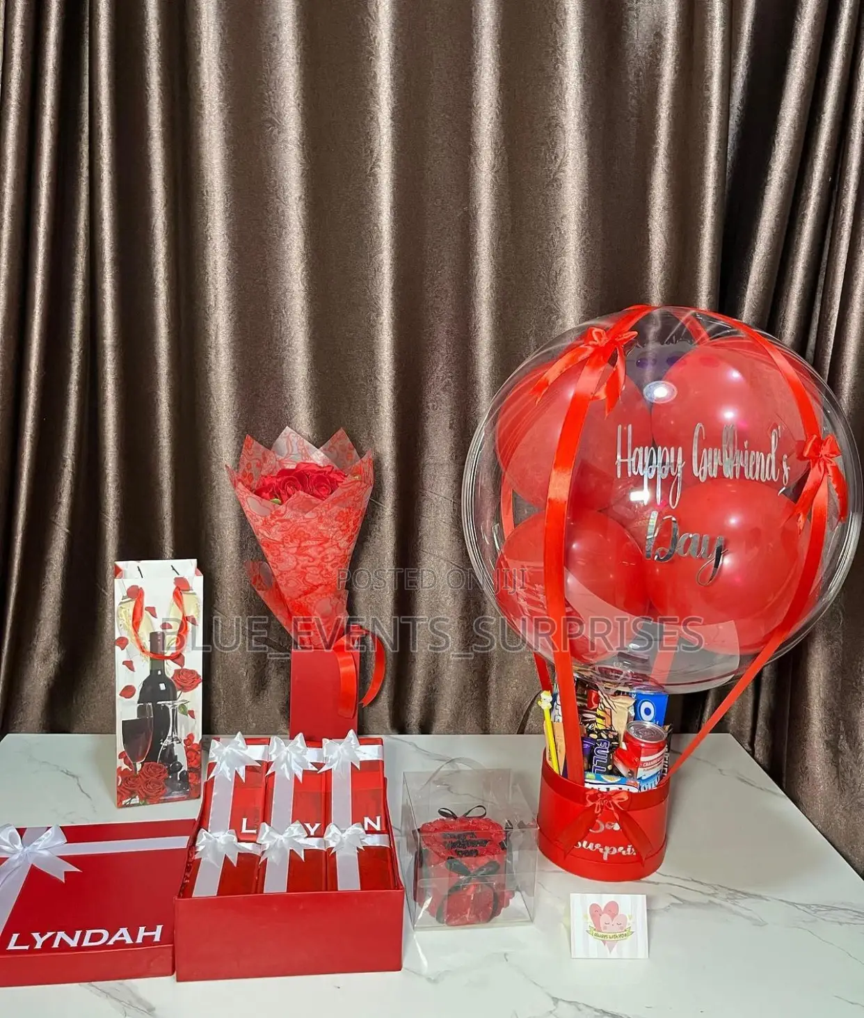 Surprises Hot Air and Gift Packages