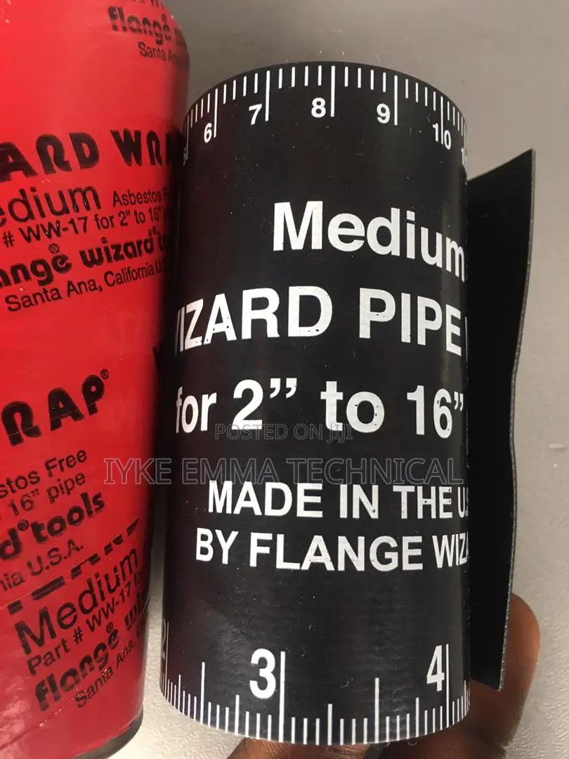 Pipe Wrap Around/Wizard Wrap 2"-16"