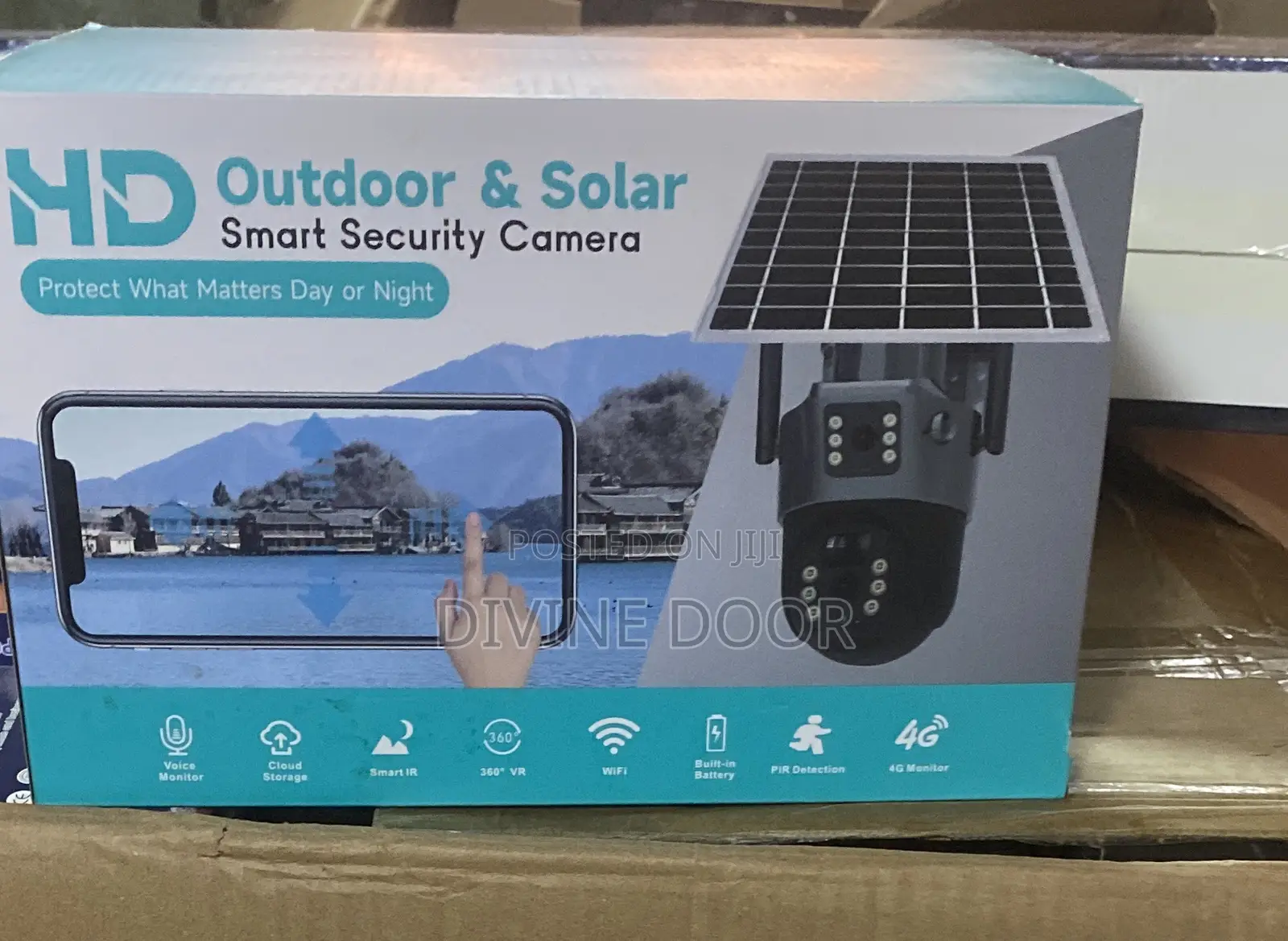 Double Camera 4g Solar Camera