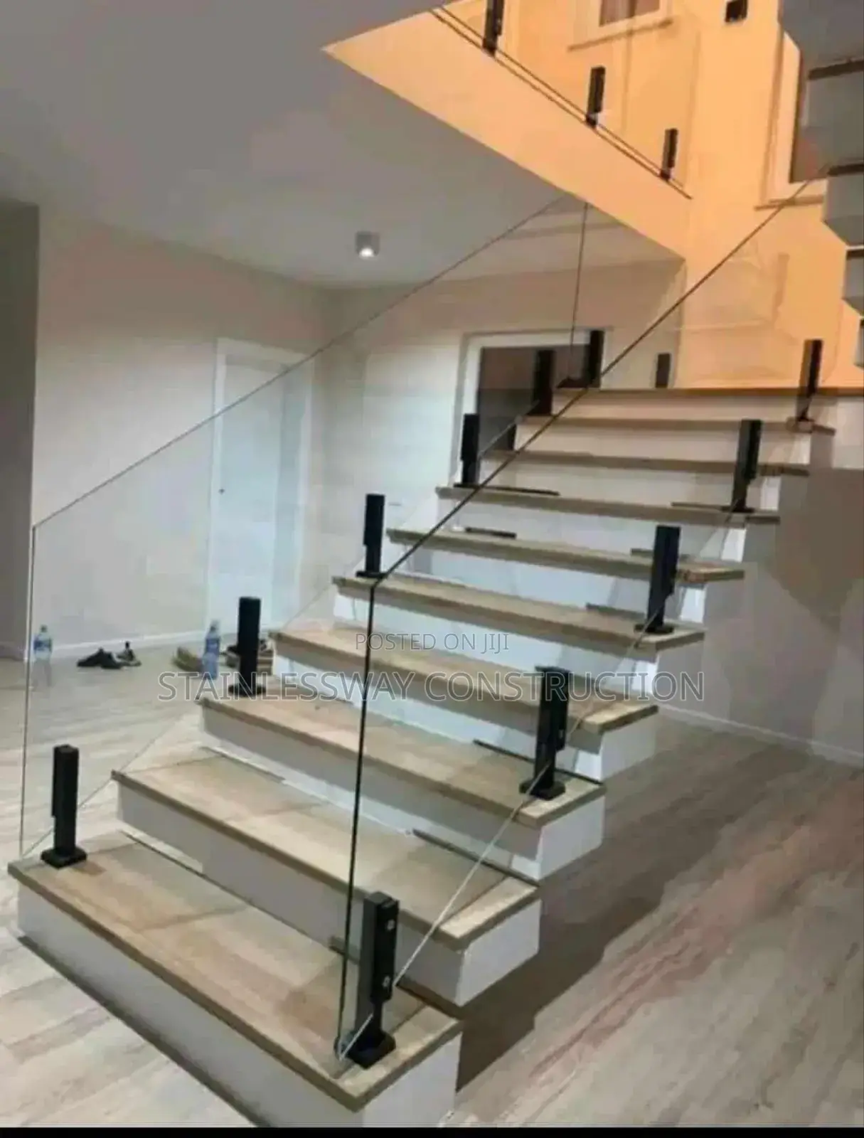 Glass Spigot Staircase