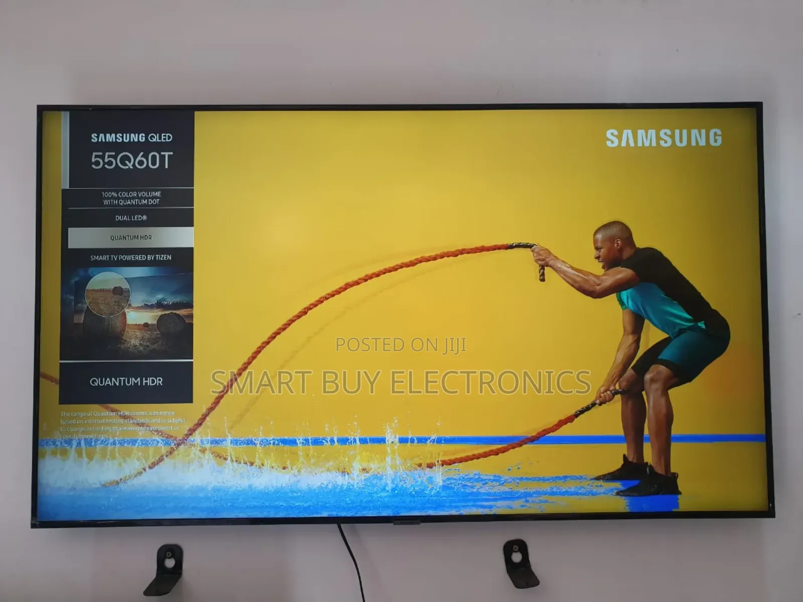V.Neat Factory Condition SAMSUNG 55" QLED UK Used Smart TV