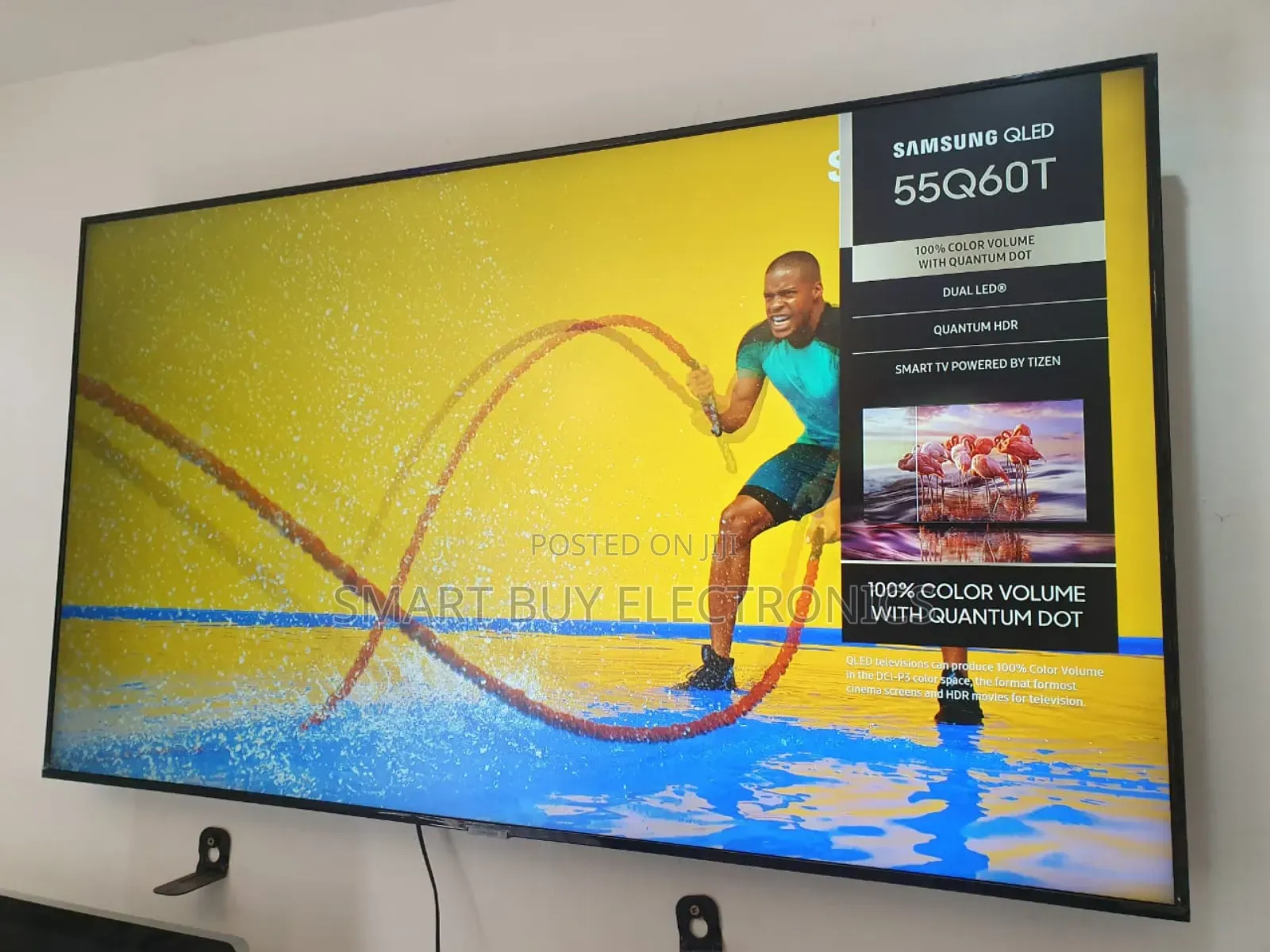 V.Neat Factory Condition SAMSUNG 55" QLED UK Used Smart TV