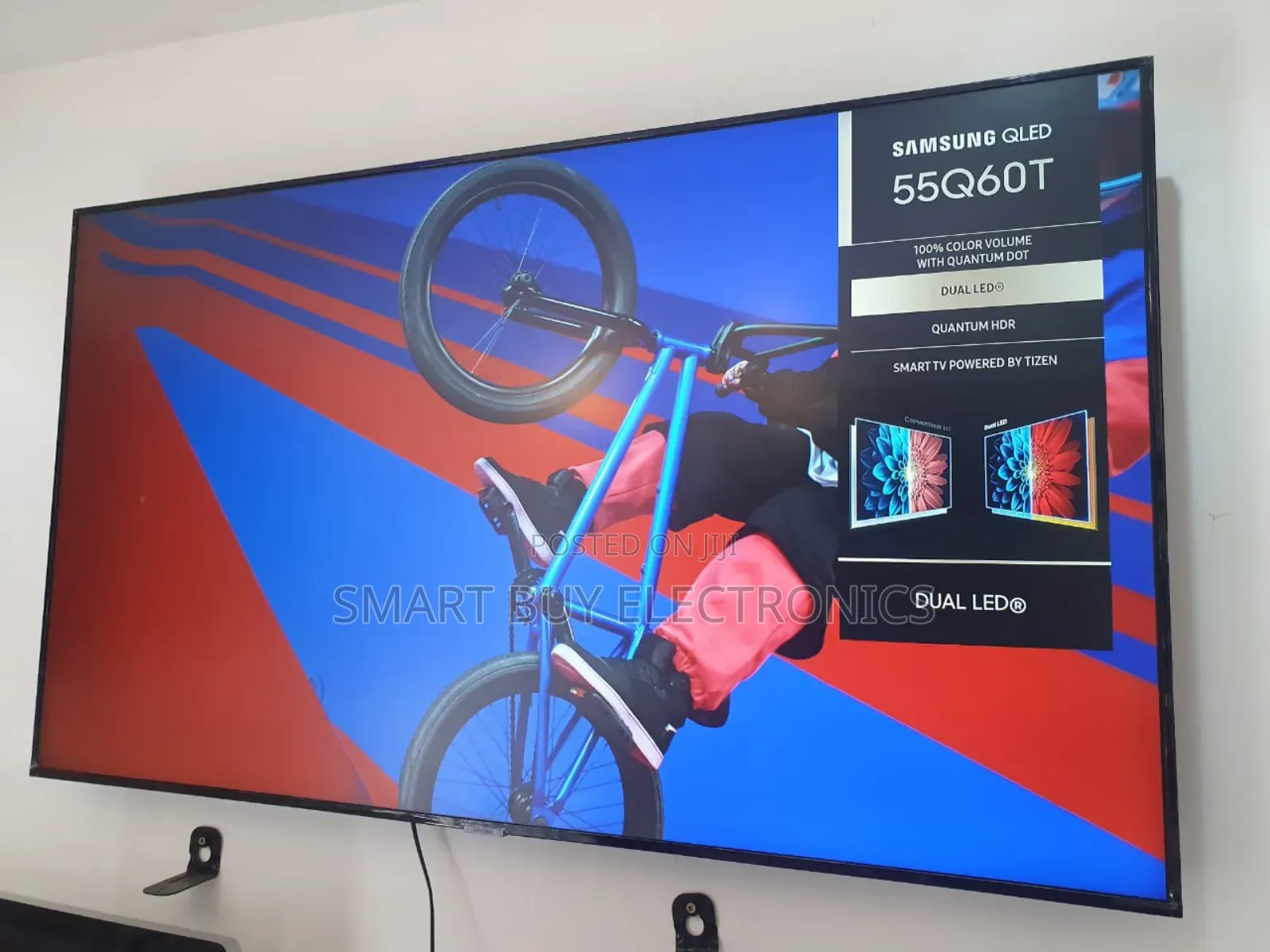 V.Neat Factory Condition SAMSUNG 55" QLED UK Used Smart TV