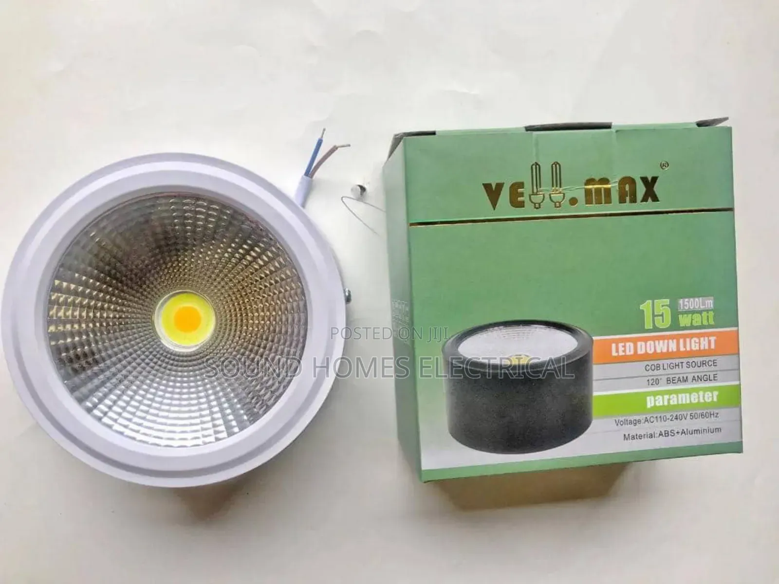 Vellmax 15 Watts Cob Surface Down Light for Parapet