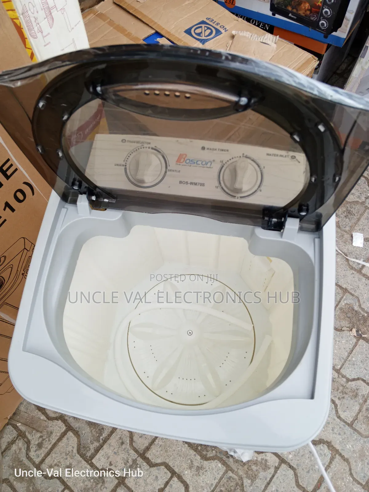 Boscon 7kg Single Tub Washing Machine