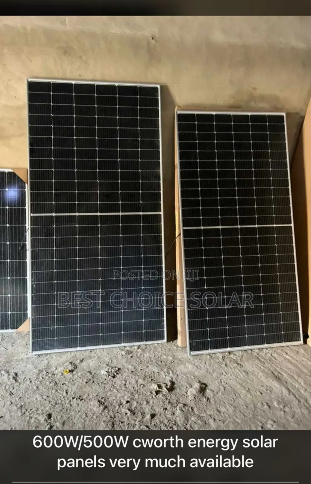 600w 500w Solar Panels Available
