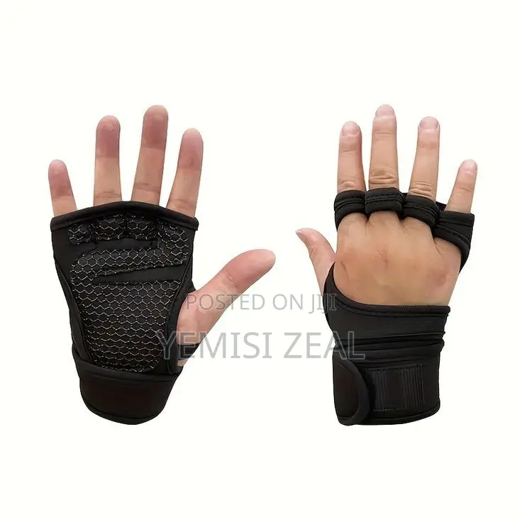 Padding Cross Training Gloves With Wrist Support