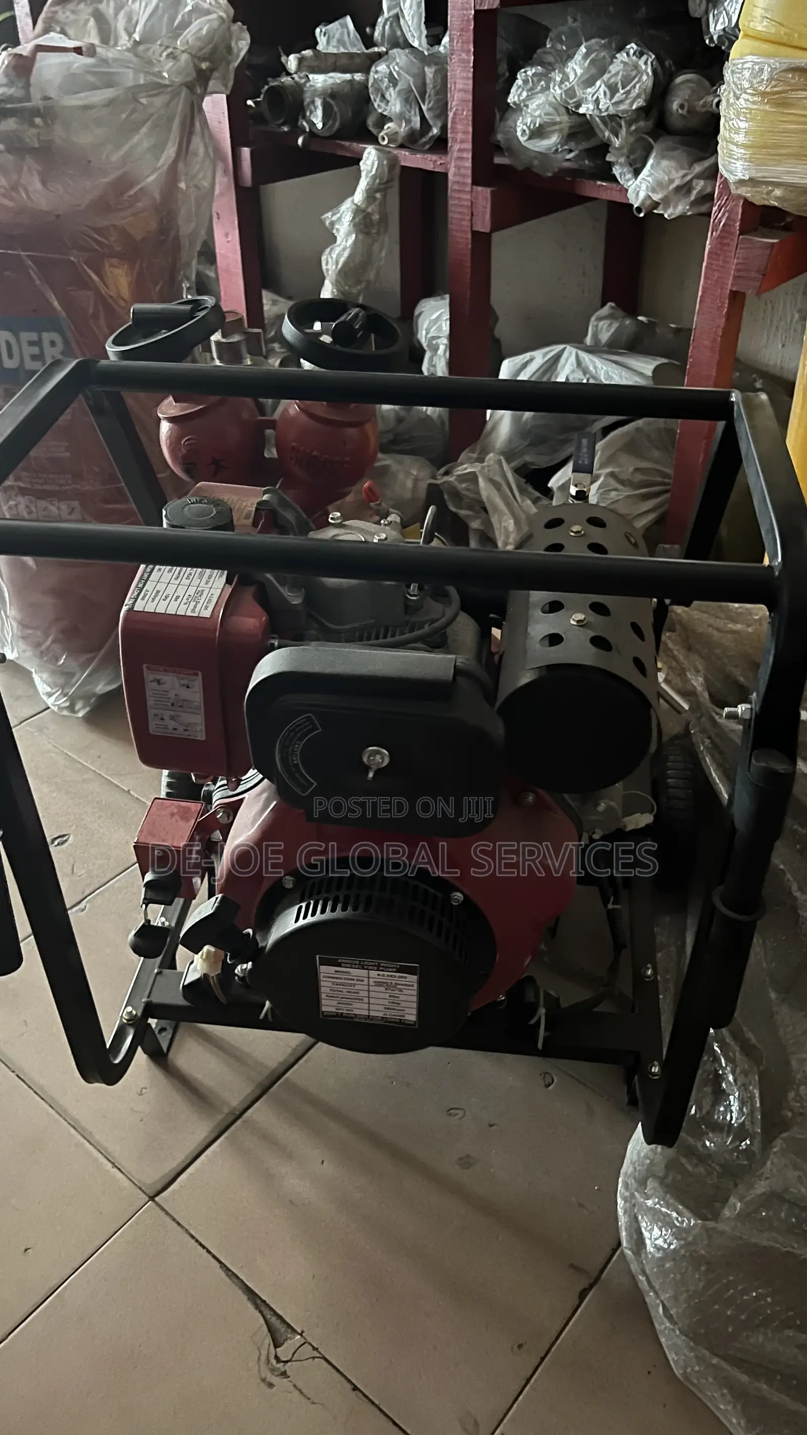 Angus Diesel Driven Portable Fire Pump