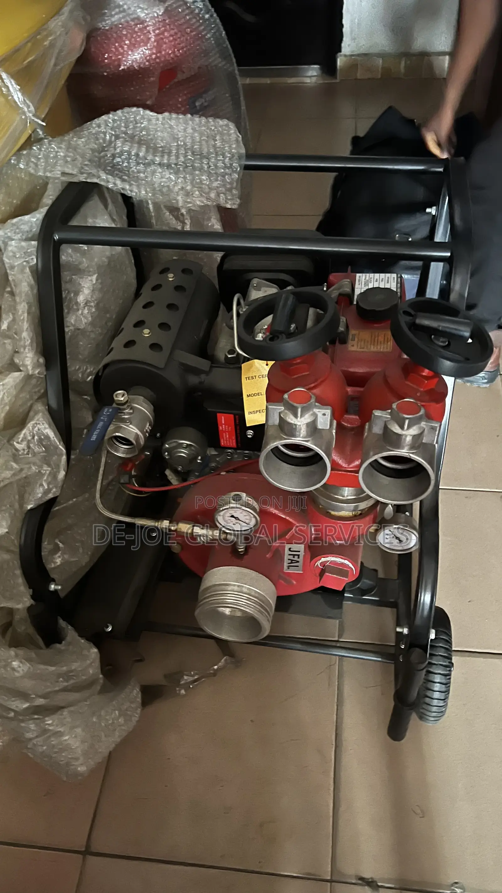 Angus Diesel Driven Portable Fire Pump