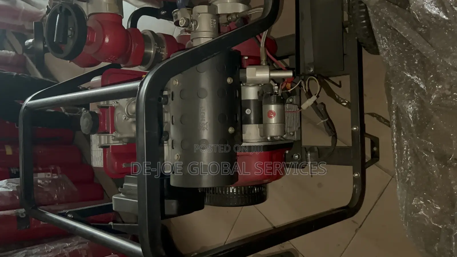 Angus Diesel Driven Portable Fire Pump