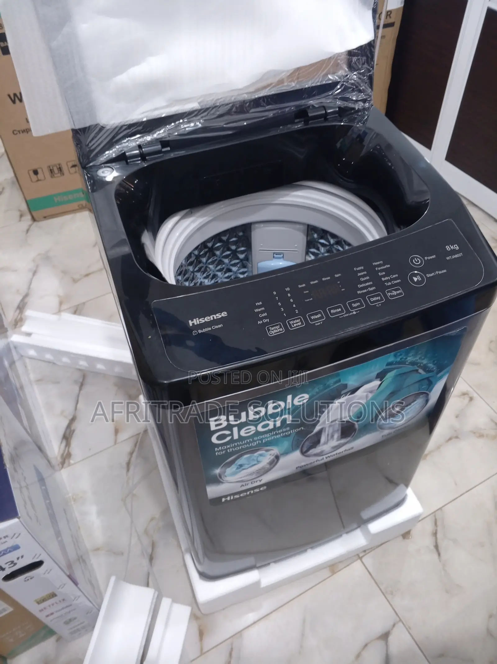 Hisense WM802T-WTJA 8KG Top Load Washing Machine