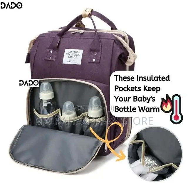 Multipurpose Foldable Baby Bag With Bed