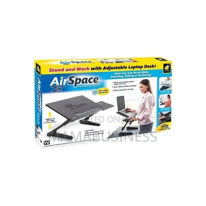 Air Space Adjustable Laptop Desk Stand