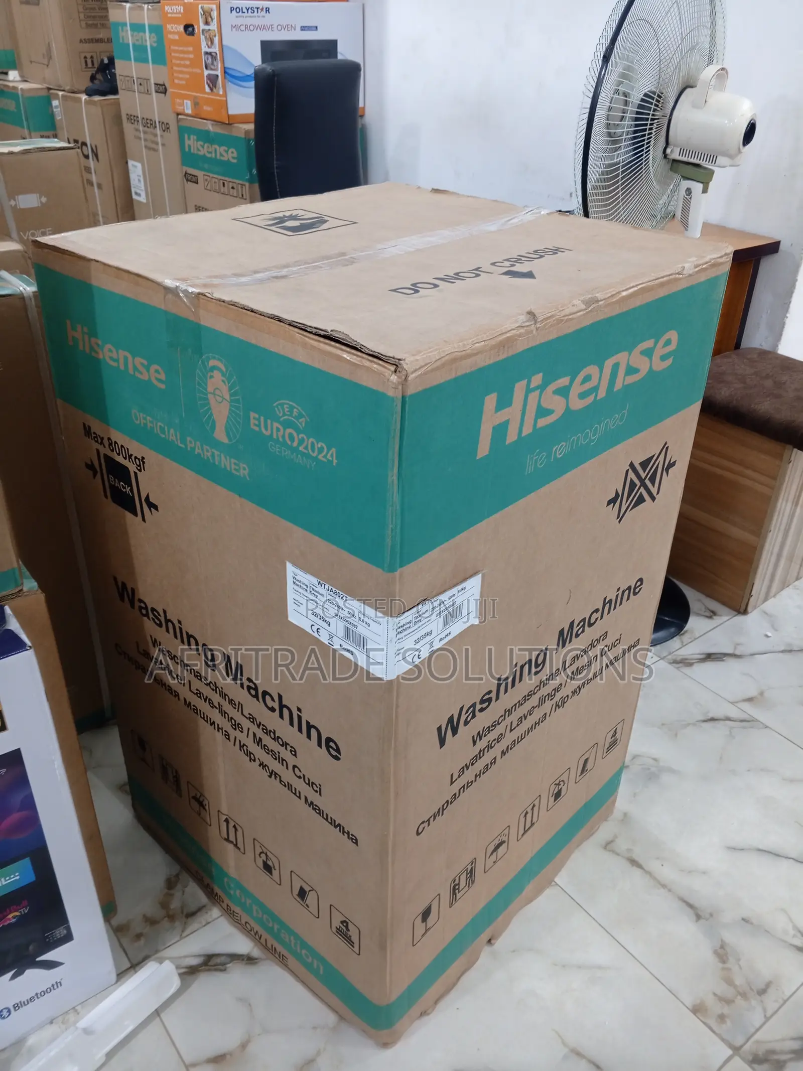 Durable Hisense WM802T-WTJA 8KG Top Load Washing Machine
