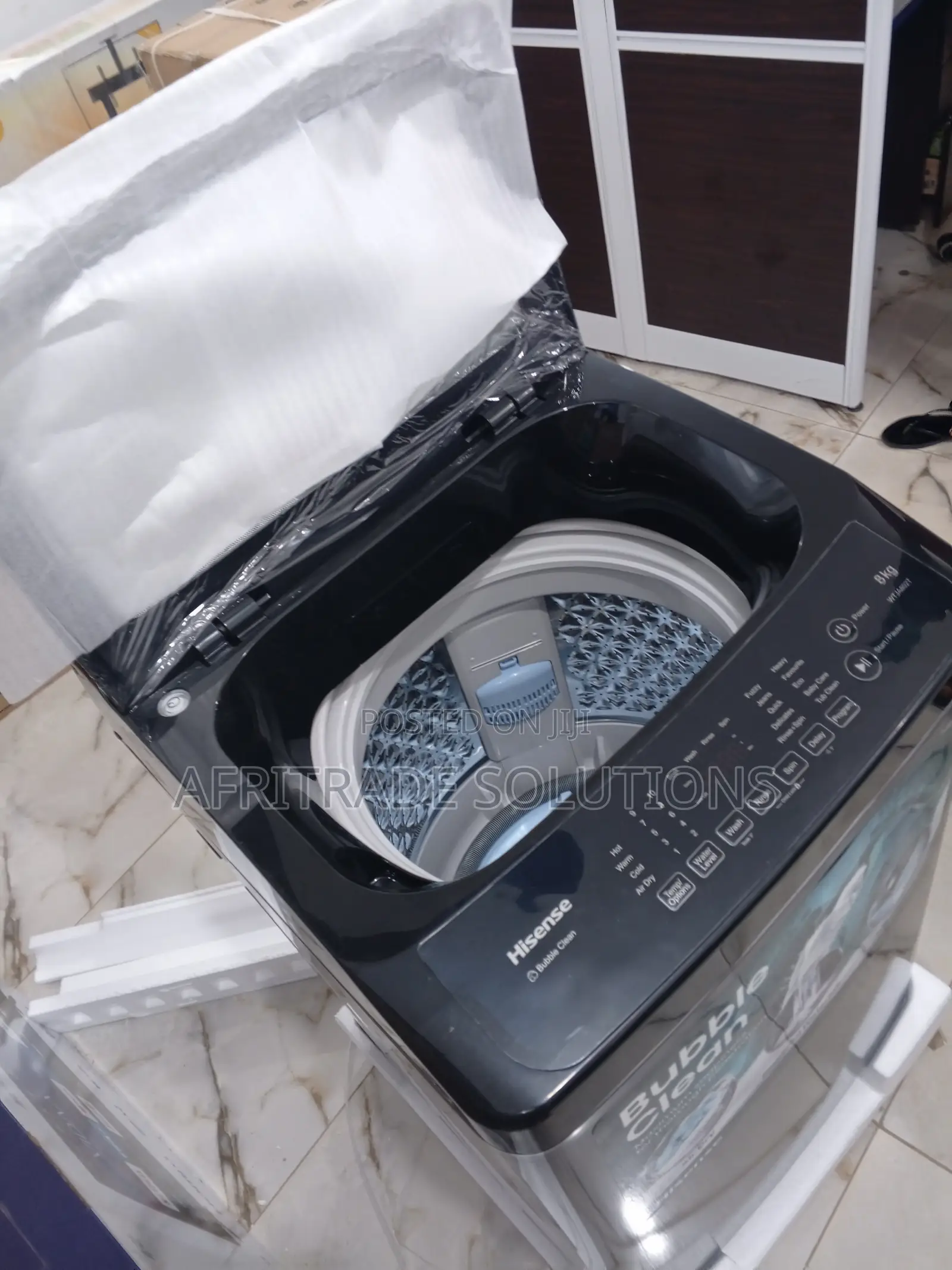 New Efficient Hisense WM802TWTJA 8KG Topload Washing Machine