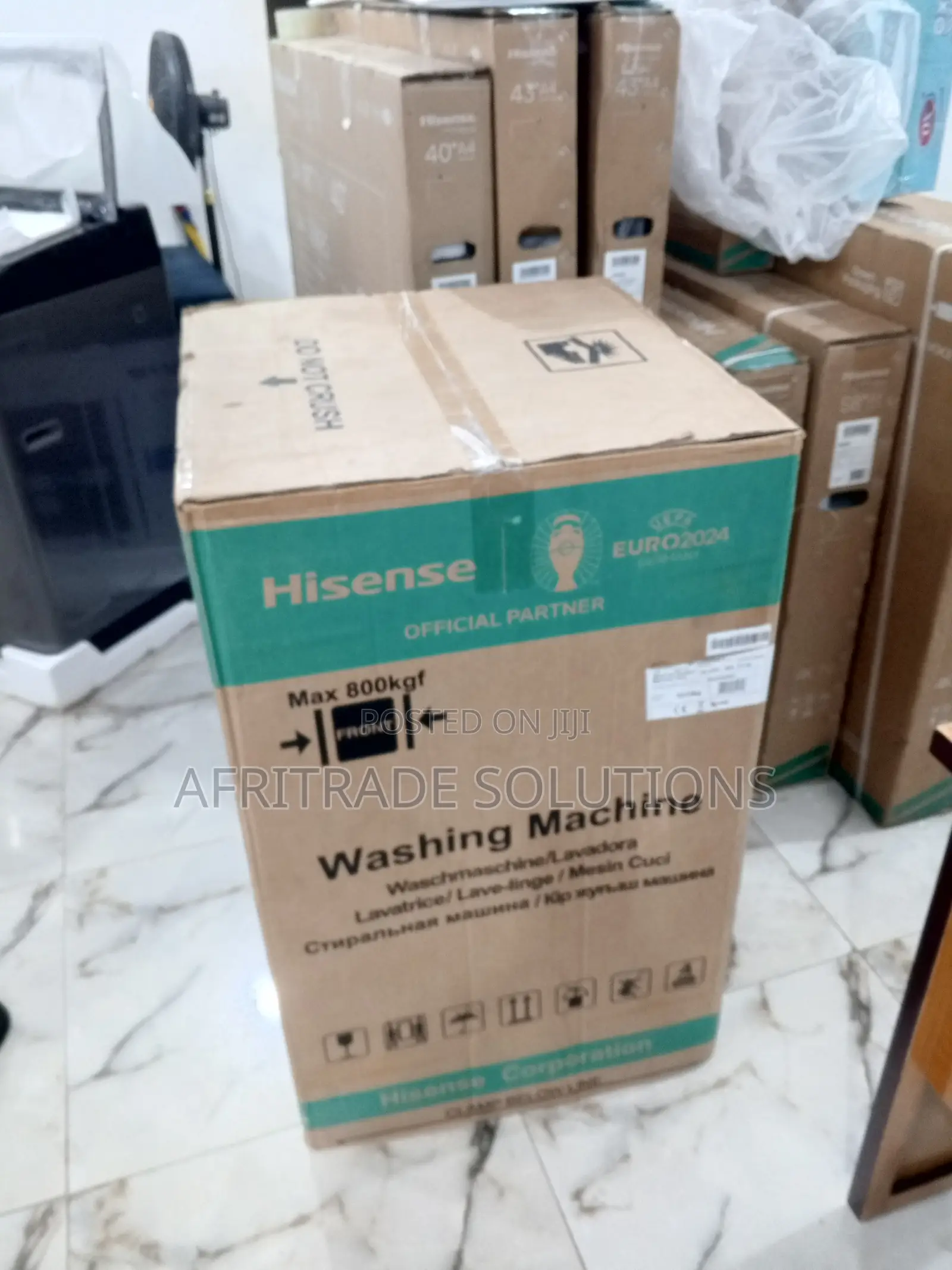 New Efficient Hisense WM802TWTJA 8KG Topload Washing Machine