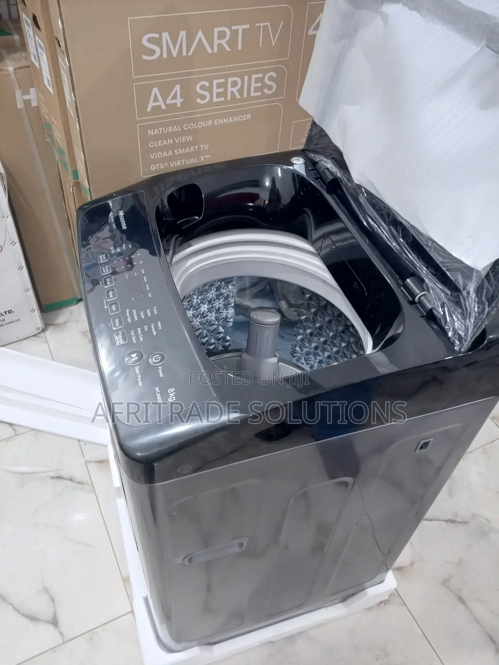 Hisense WM802T-WTJA 8KG Top Load Washing Machine- Smart