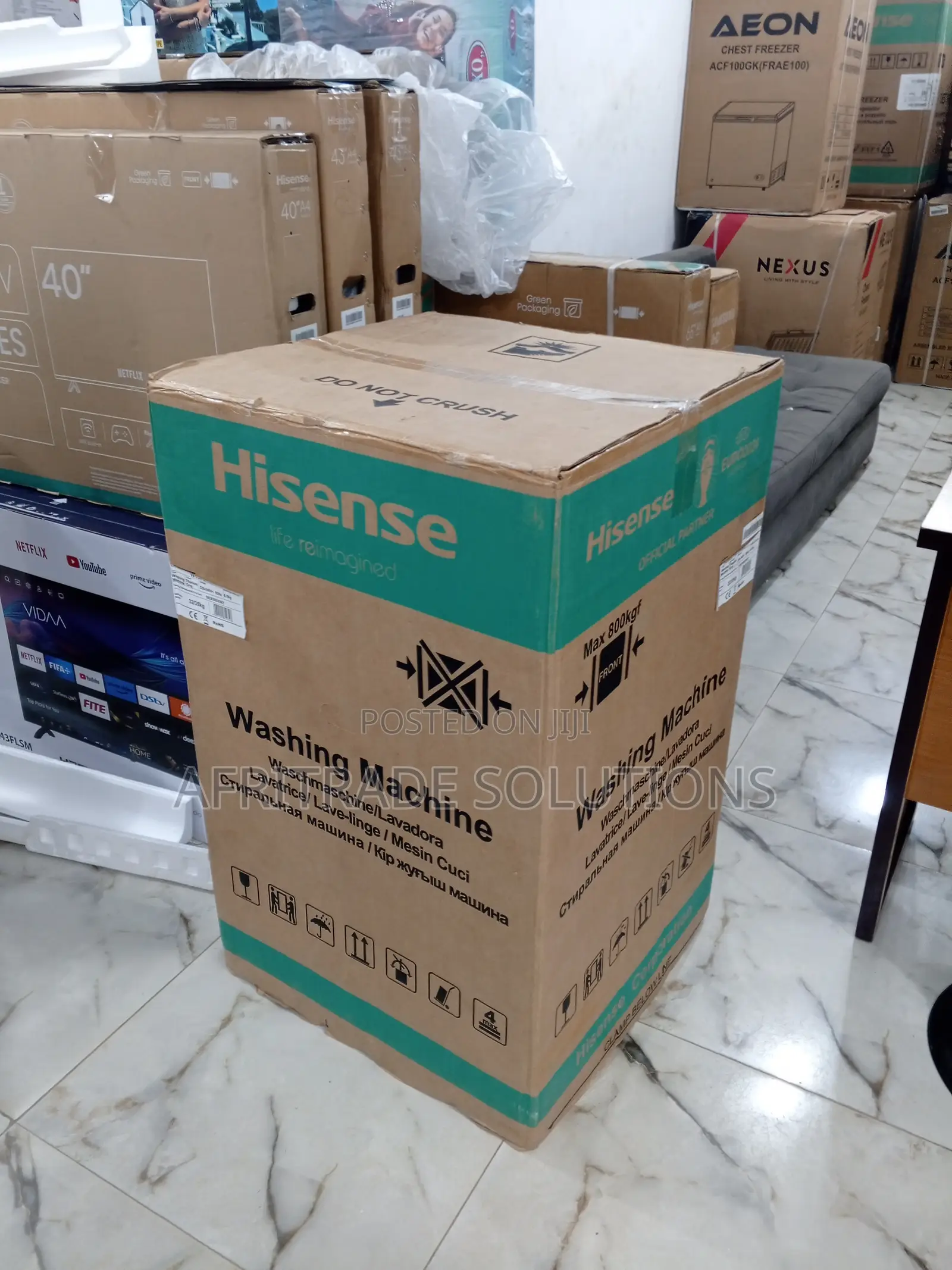 Hisense WM802T-WTJA 8KG Top Load Washing Machine- Smart