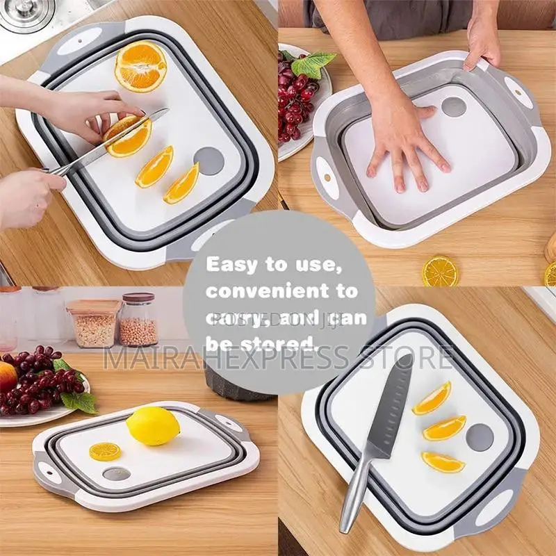 2in1 Foldable Chopping Board/Bowls