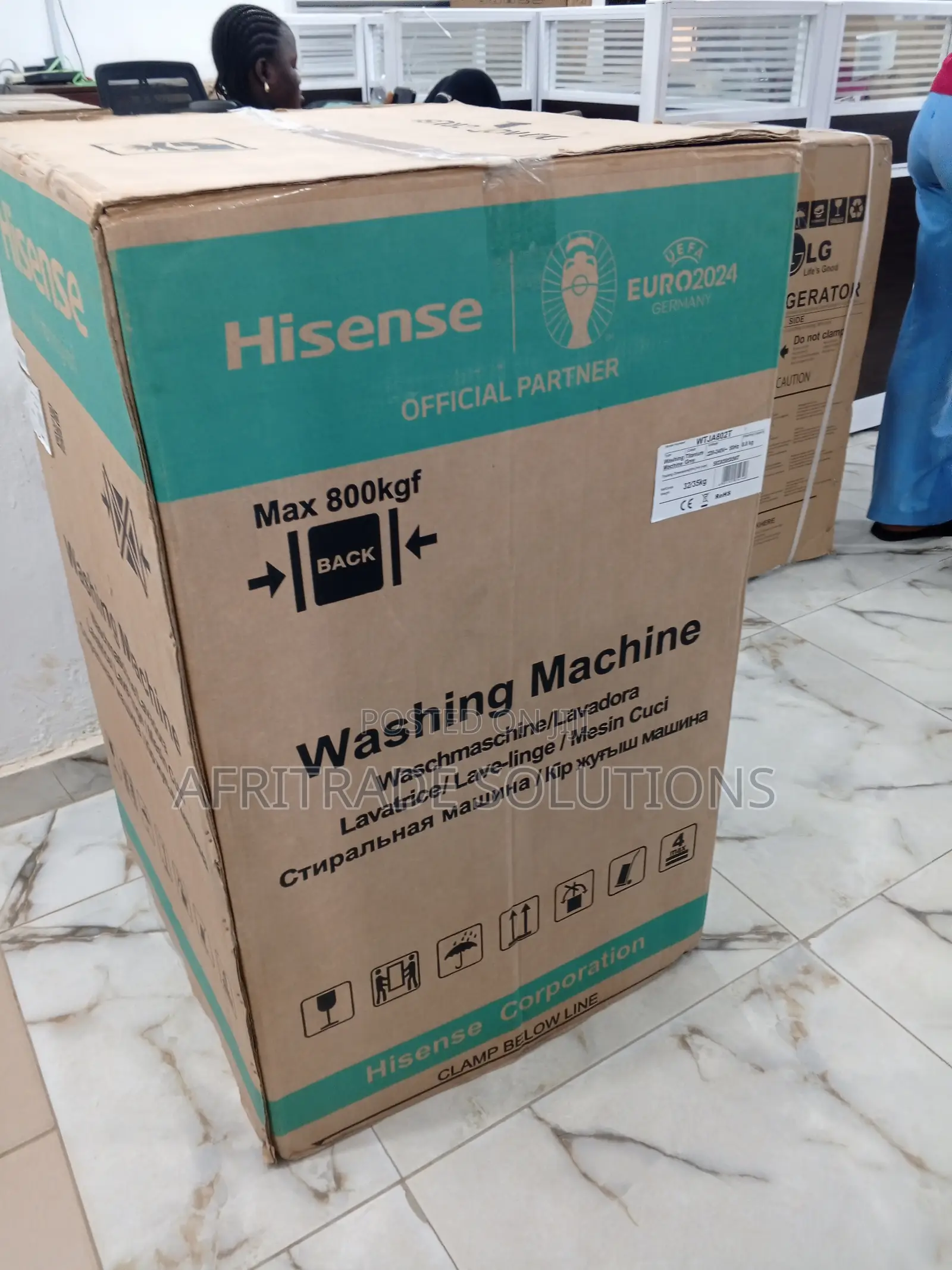 Original Hisense Wm802t-Wtja 8kg Top Load Washing Machine