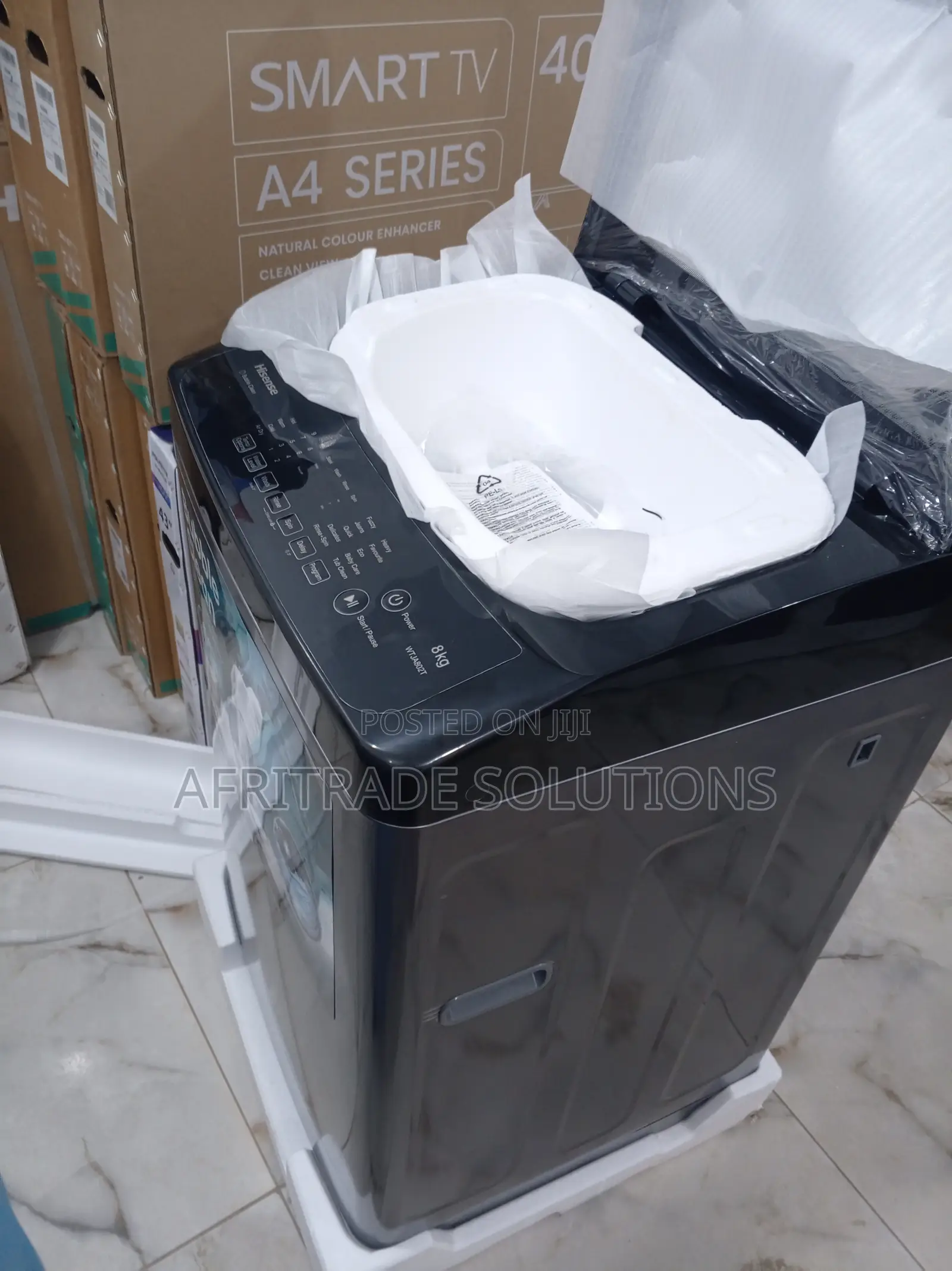 Original Hisense Wm802t-Wtja 8kg Top Load Washing Machine