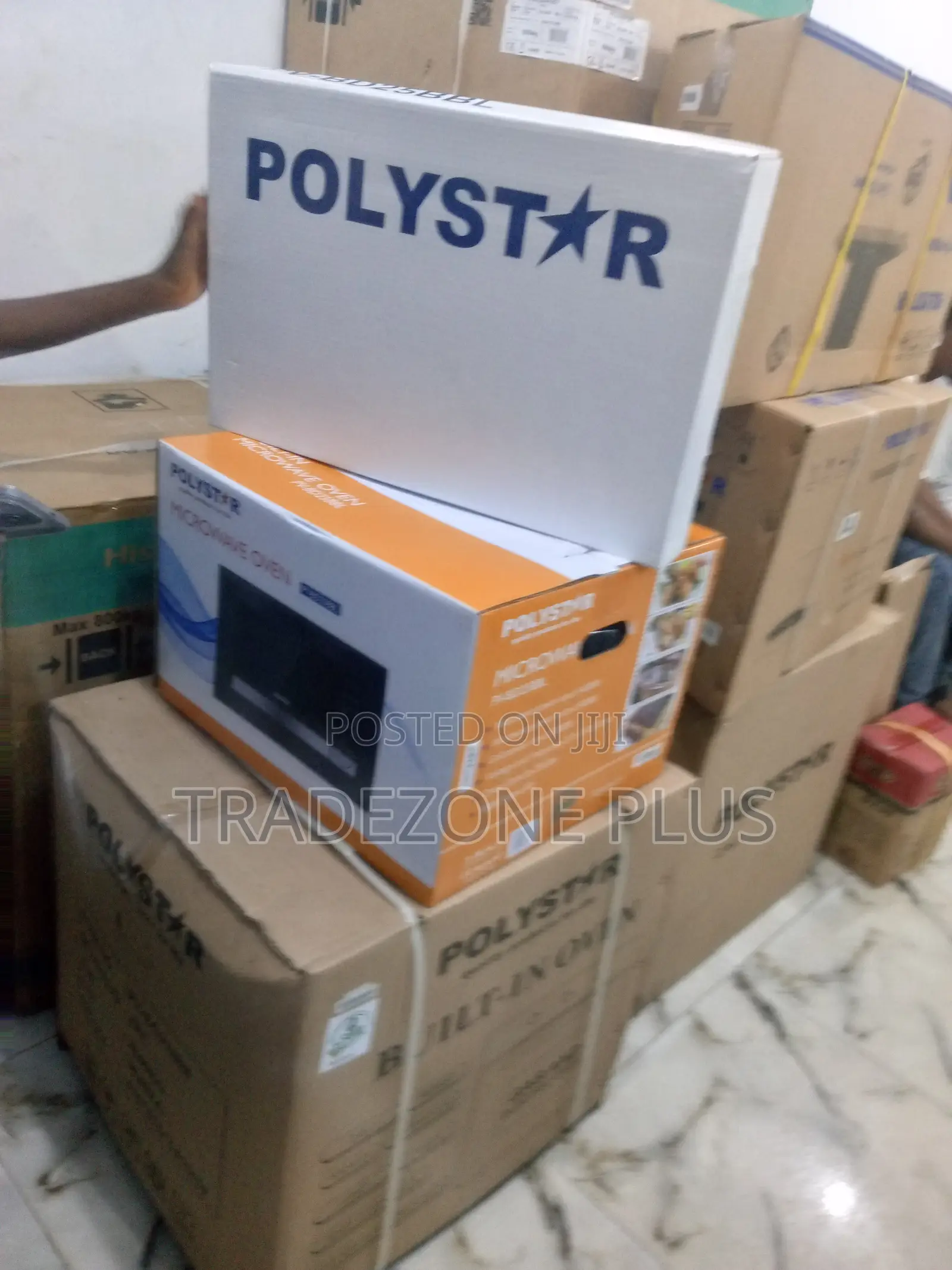 Powerful 25L Polystar in-Built Microwave Oven With Grill