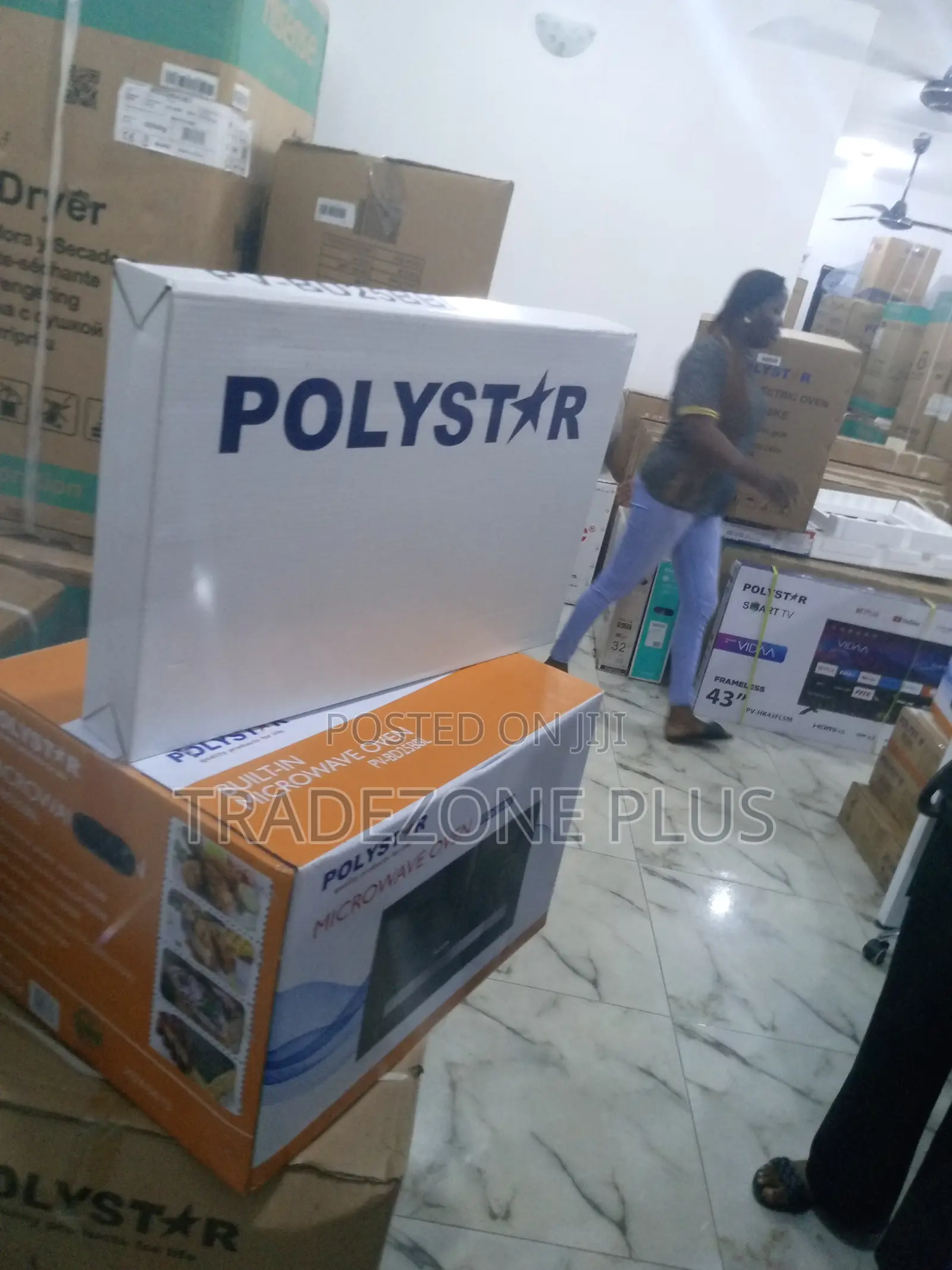 Powerful 25L Polystar Inbuilt Stainless Microwave Pv-Bd25bbl