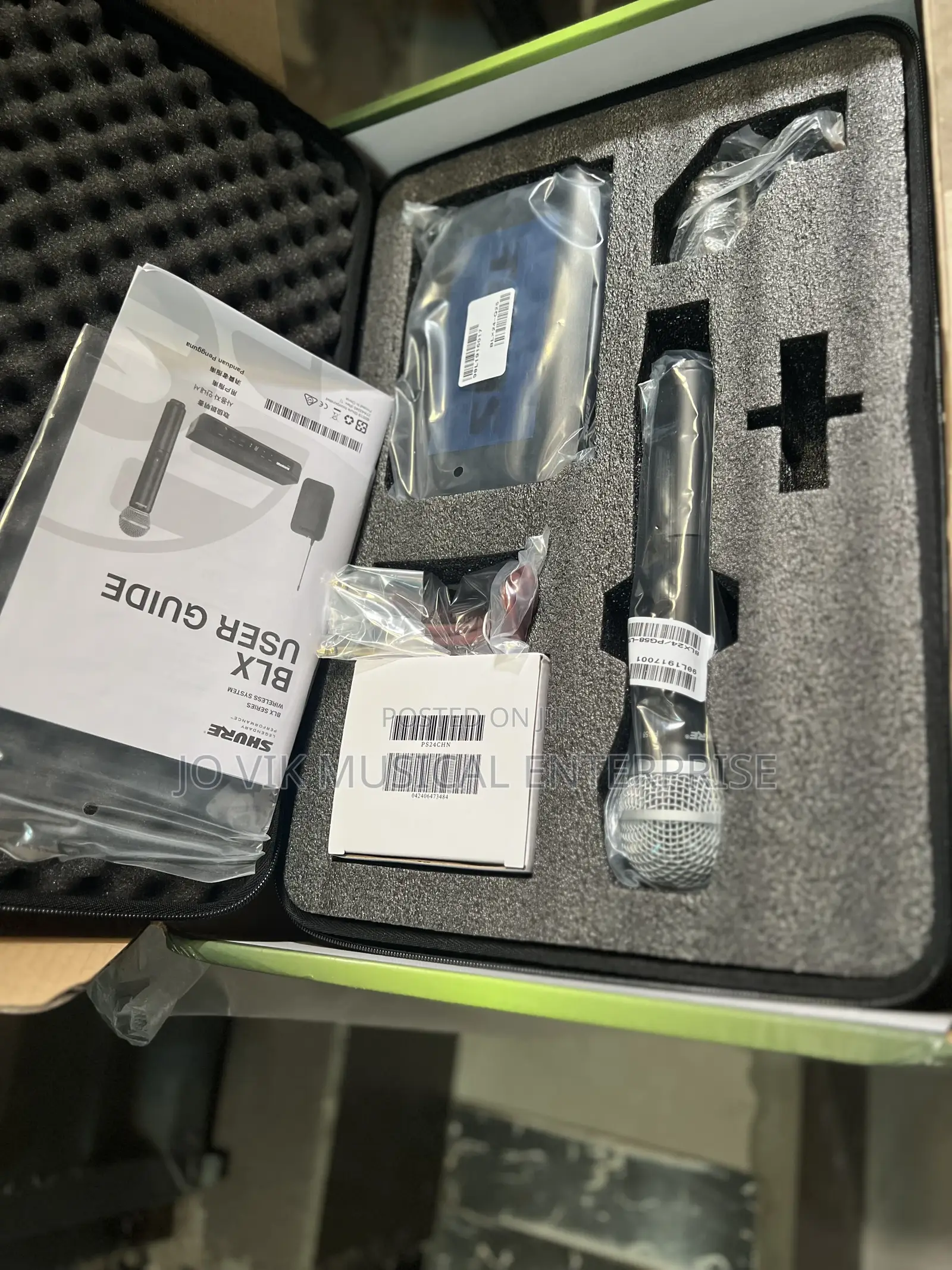 Microphone Shure BLX One Handeld Premium Wireless Systems