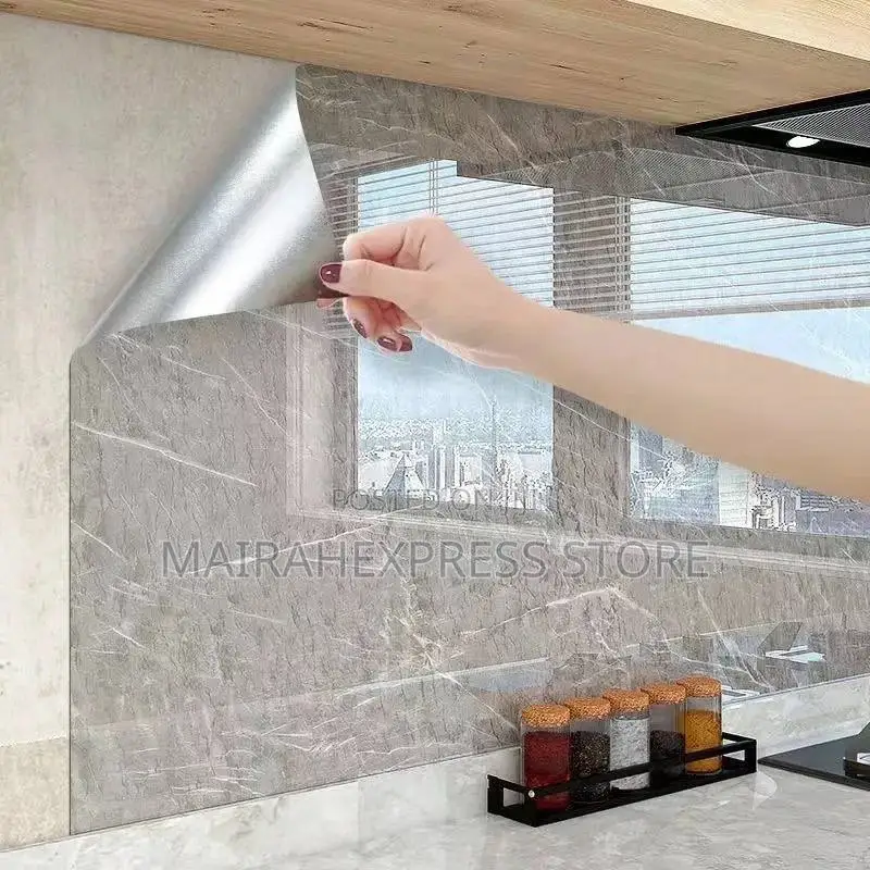 Marble Adhesive Waterproof Wallpaper Wall Decor Wall Sticker