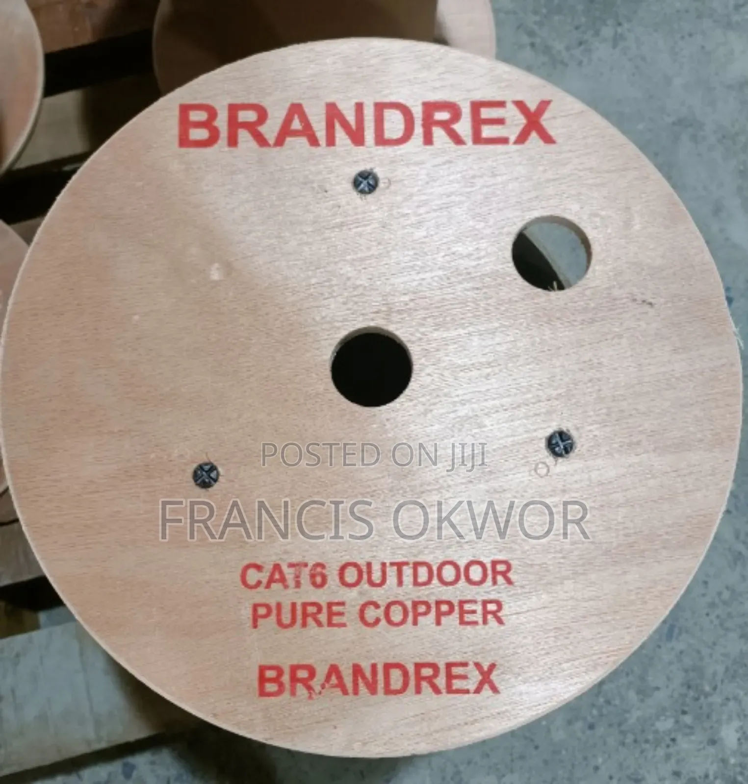 Pure Copper Cable CAT6 Outdoor.