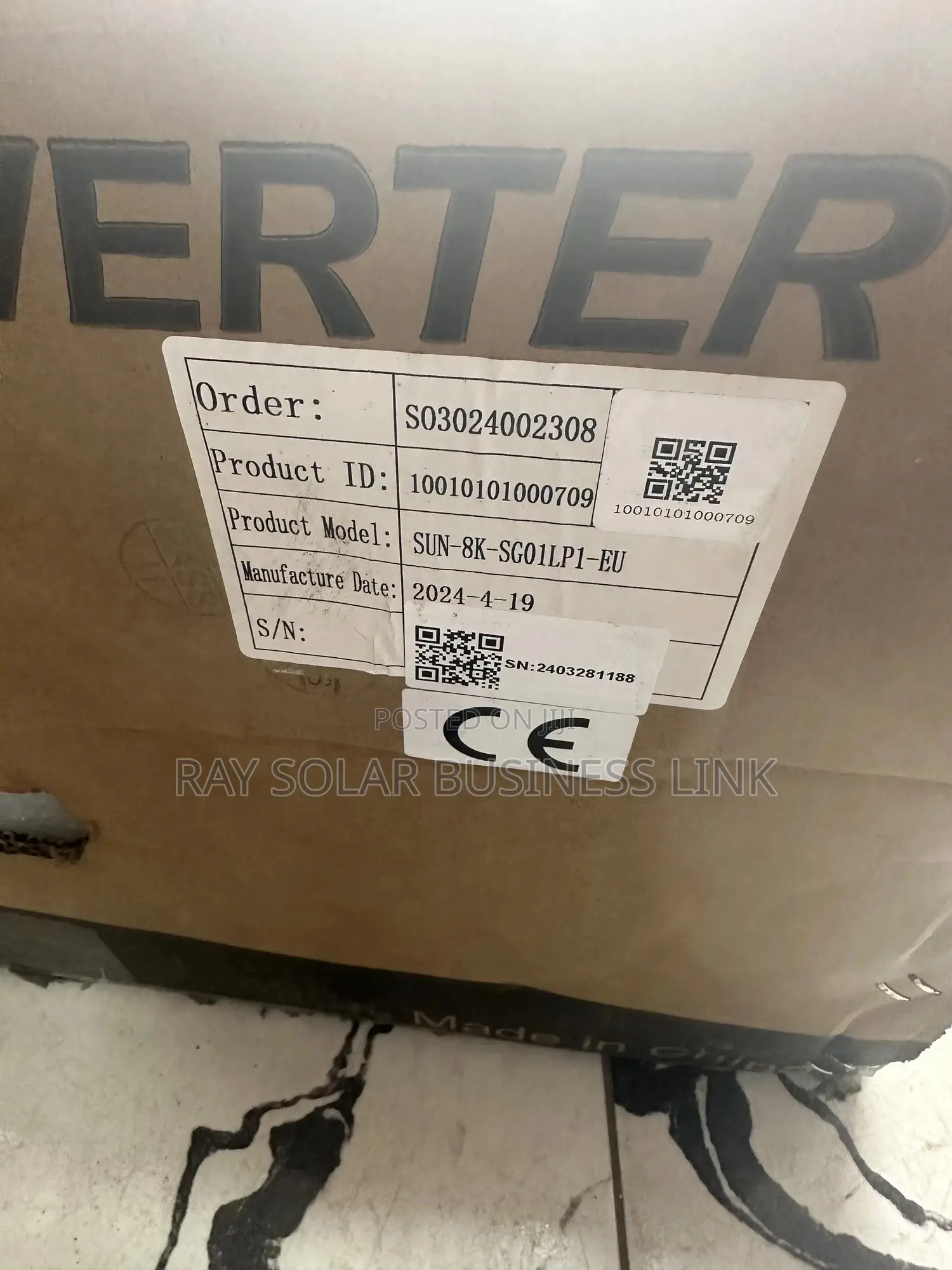 8kw Deye Hybrid Inverter Single Phase