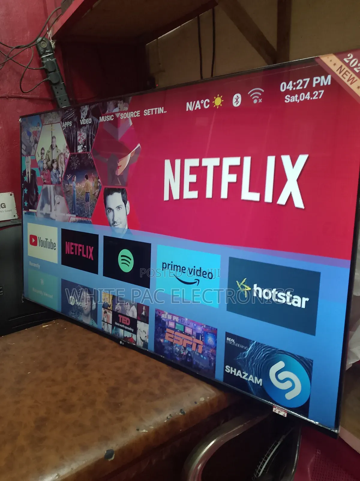 2026> Lg 65"Inch Uhd 4k Smart Android>Youtube>Netflix>Wi-fi > 2yrs
