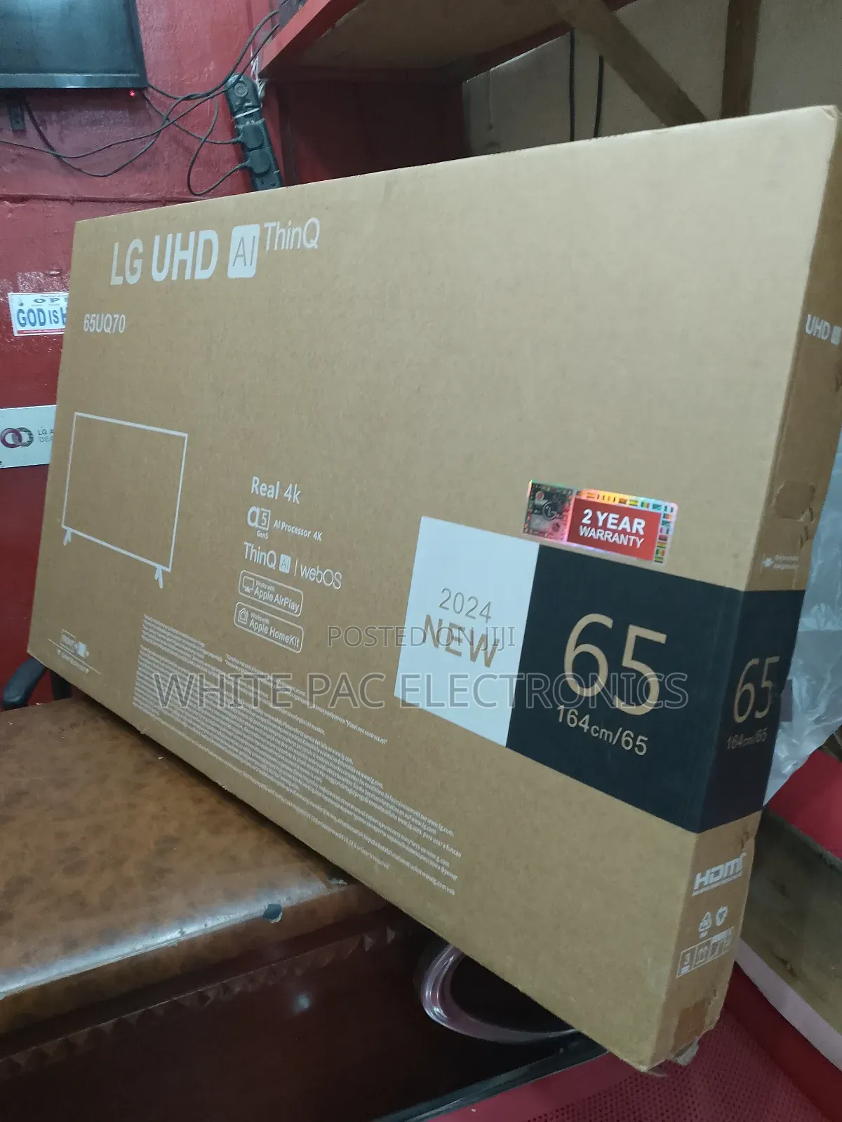 2026> Lg 65"Inch Uhd 4k Smart Android>Youtube>Netflix>Wi-fi > 2yrs