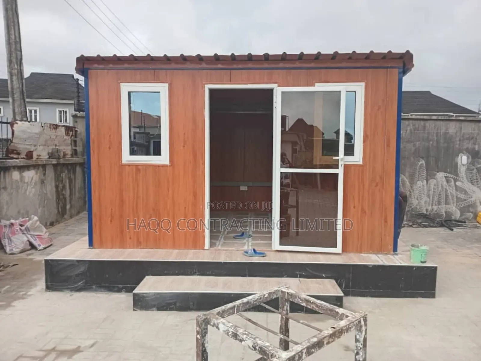 Portacabins for Solar Batteries Thermal Insulation Room