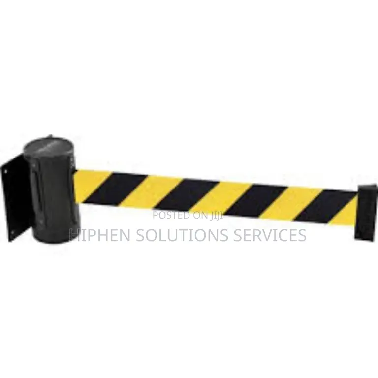 Wall Mount Safety Security Barrier Belt For Bank