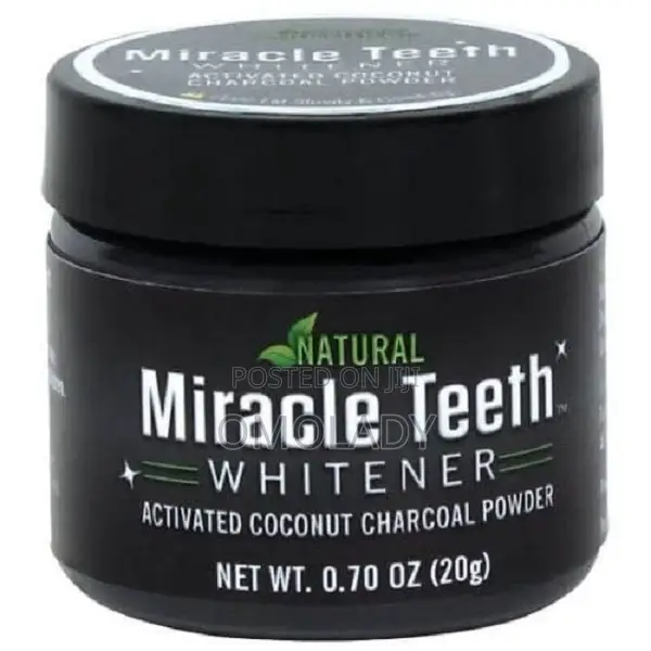 Miracle Teeth Whitener Activated Charcoal Powder-20g