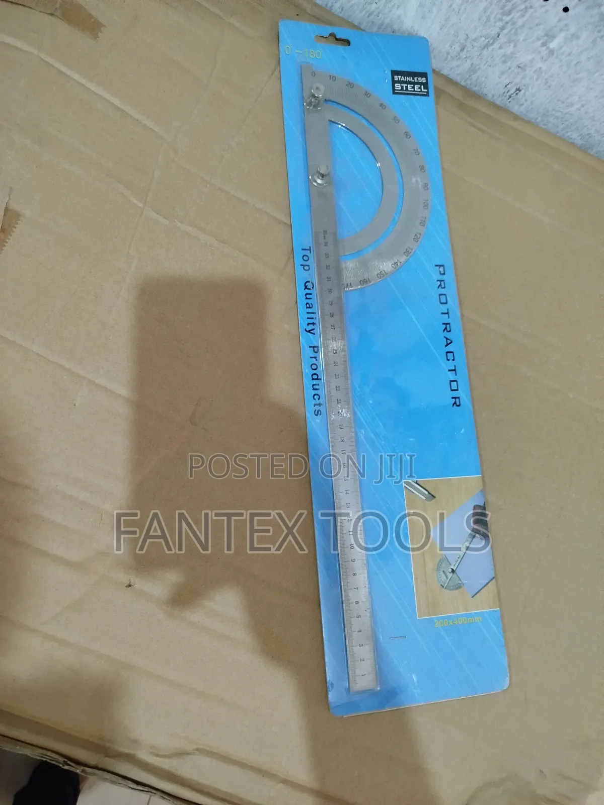 Stainless Steel Protractor.