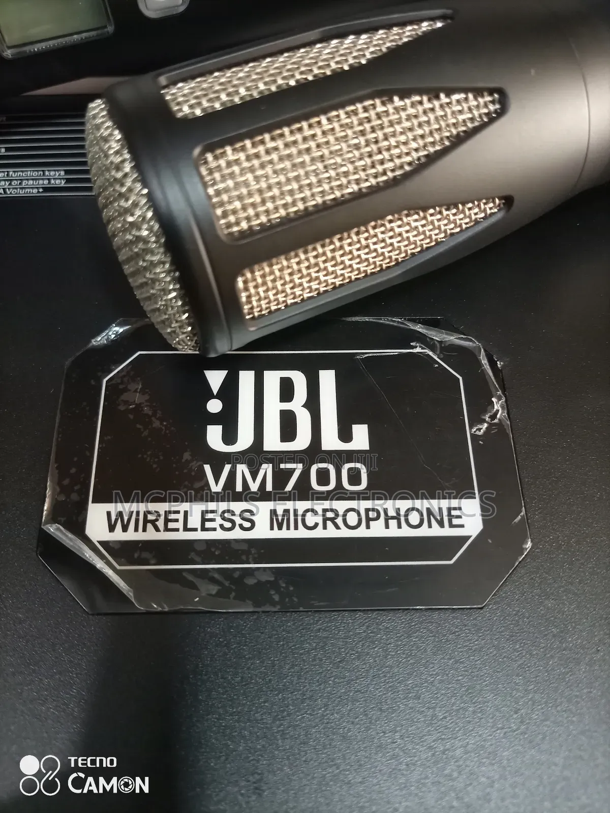 JBL Uhf Wireless Microphone Vm-700