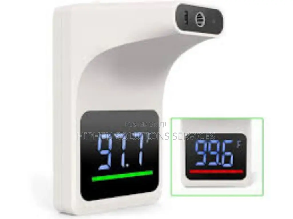 Infrared Thermometer Wall Mounted, for Hospital Office Hotel