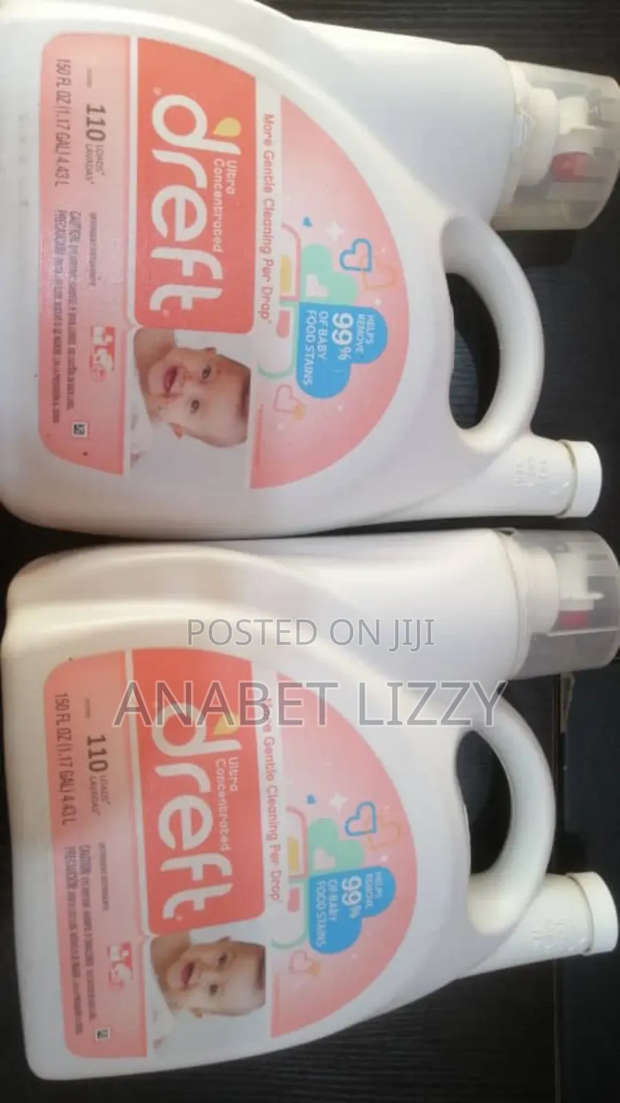 Dreft 110 Wash Kids Laundry Detergent