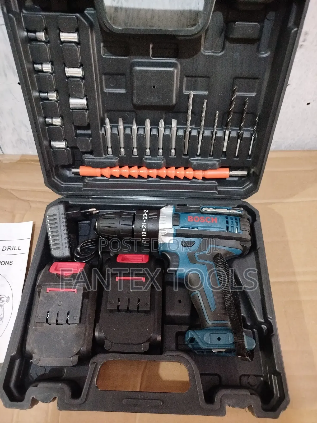 Cordless Driver Drill