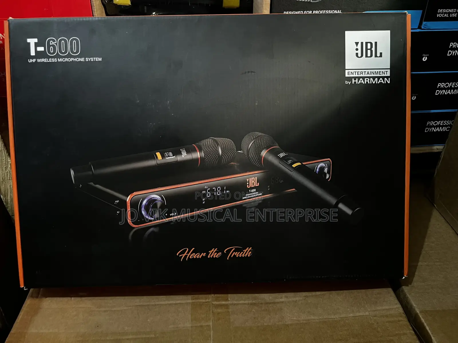 JBL T-600 Professional Wireless Microphone