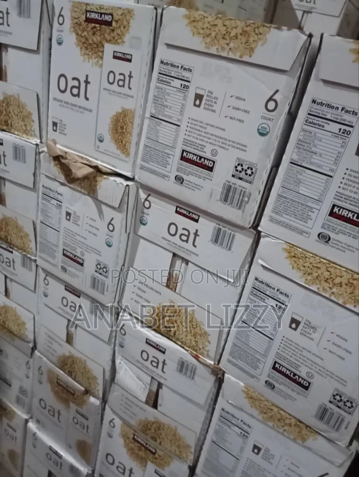 Kirkland Oat Milk by 6