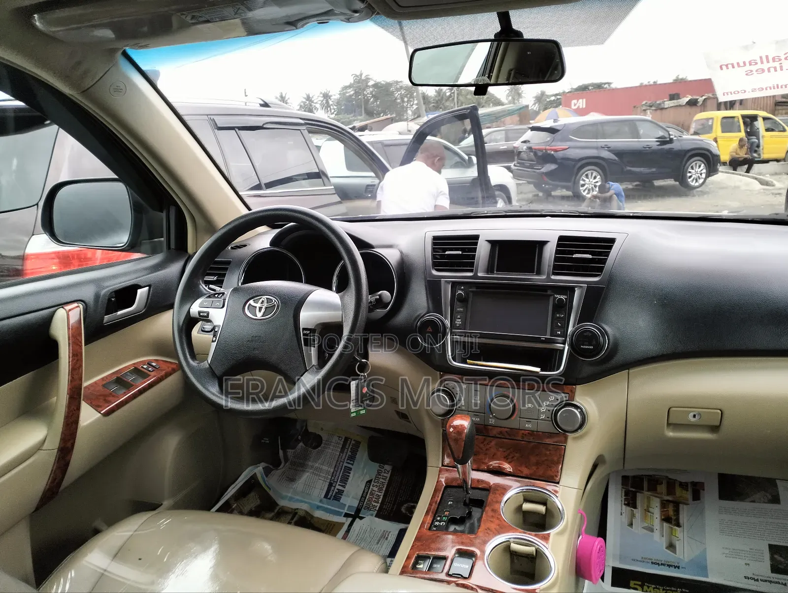 Toyota Highlander 3.5L 4WD 2013 Burgundy