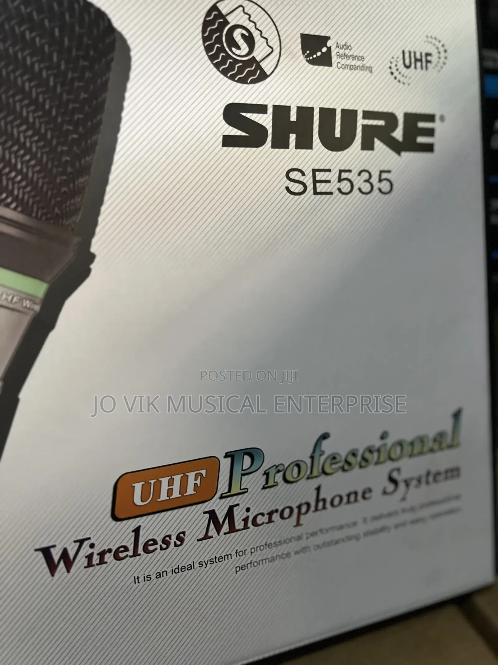 SHURE SE535 UHF Professional Wireless Microphone System
