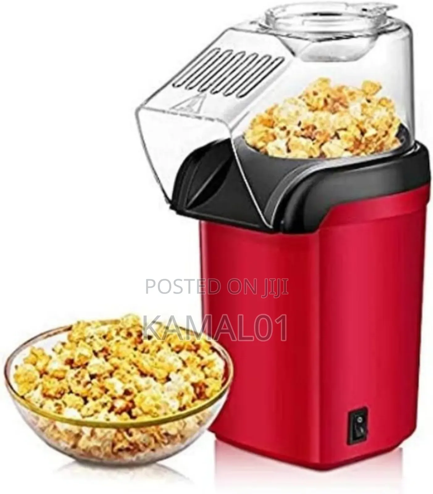 Hot Air Mini Electric Popcorn Maker Machine With 1200w