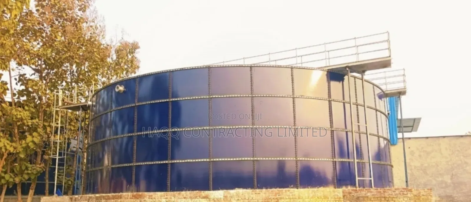Fused Steel Tank Fabrication