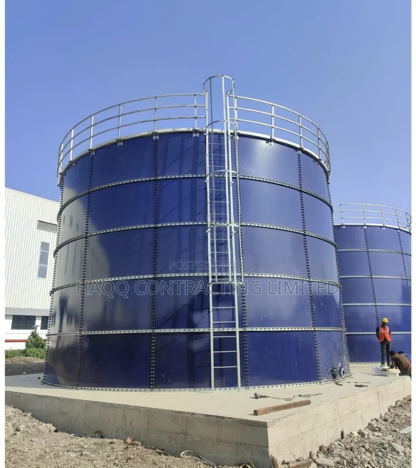 Fused Steel Tank Fabrication