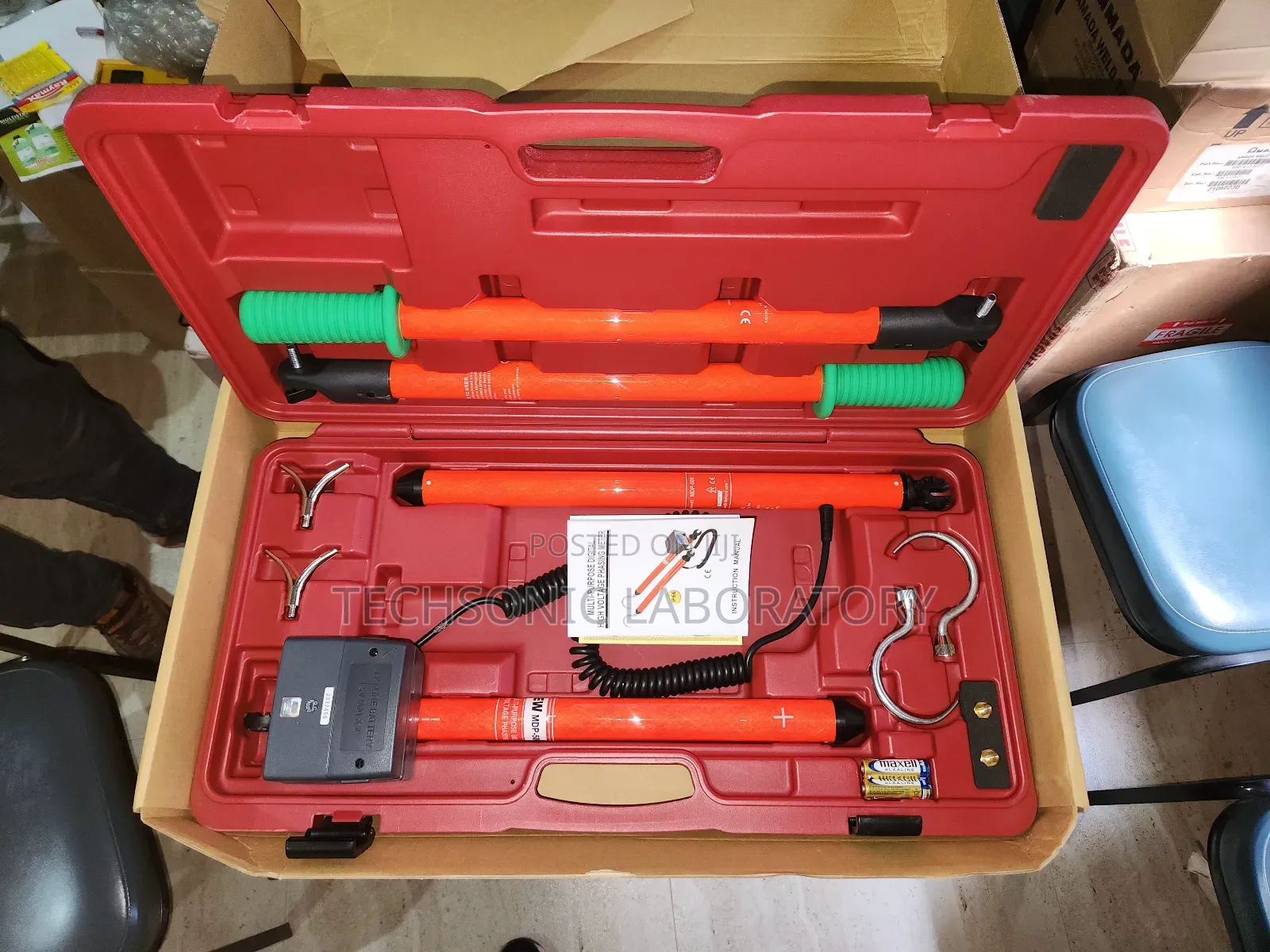 50KV AC / DC Multi-Purpose Digital High Voltage Phase Meter
