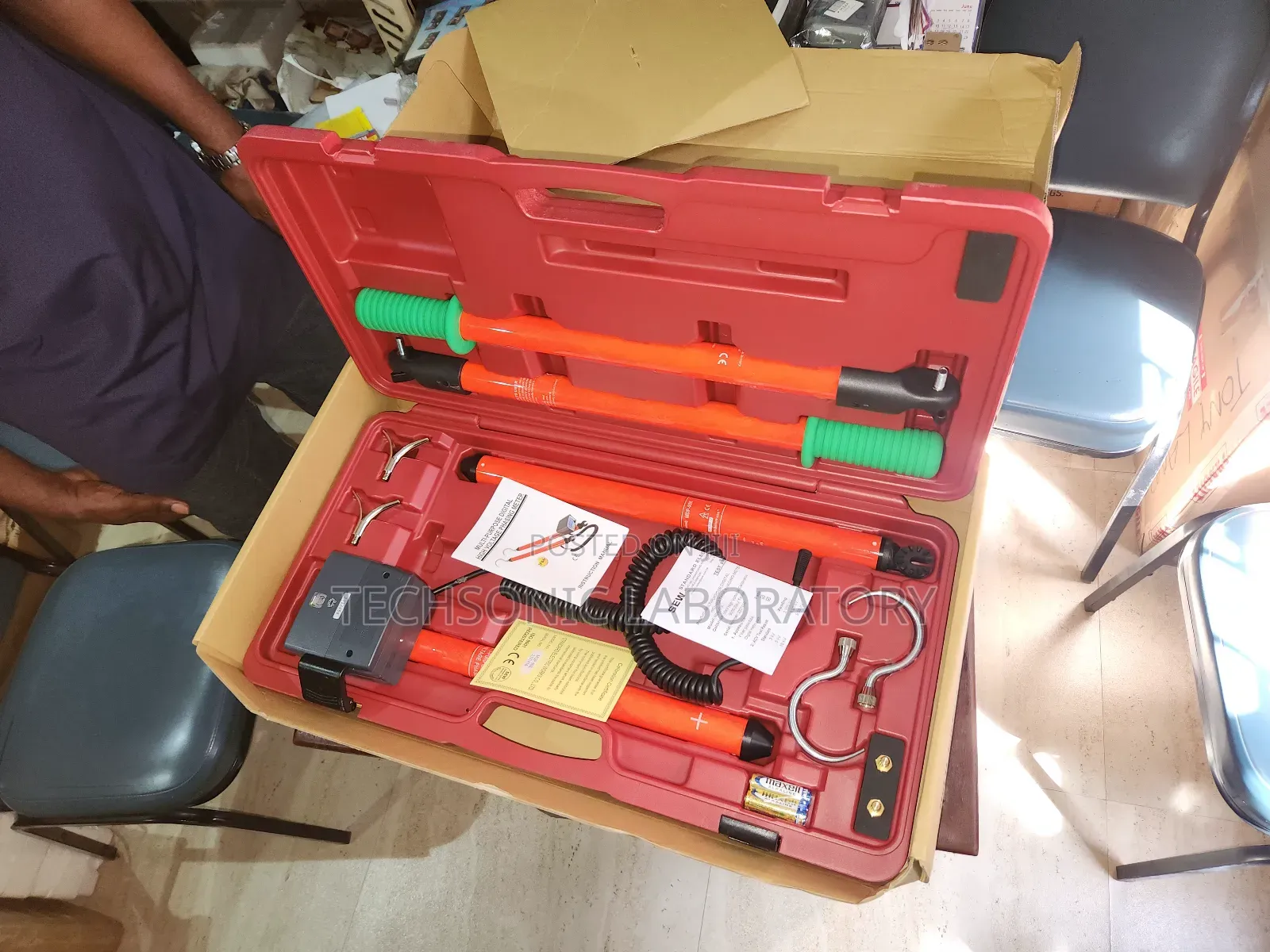 50KV AC / DC Multi-Purpose Digital High Voltage Phase Meter